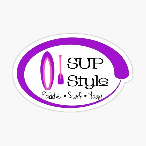 SUP Style Classic - Purple/PInk Sticker