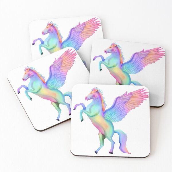 Item preview, Magical Rainbow Winged Pegasus Horse designed and sold by Deborah Camp.
