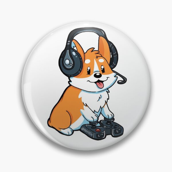 Item preview, Corgi Gamer designed and sold by Bat13SJx.