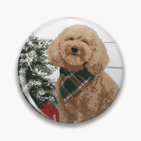 Item preview, Christmas Goldendoodle designed and sold by whitewavess.