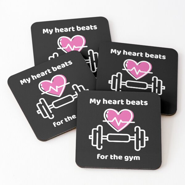 Item preview, My Heart Beats For The Gym designed and sold by liftdesign.