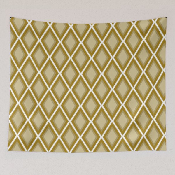 Item preview, Gold Ikat Pattern designed and sold by Vinaerick.