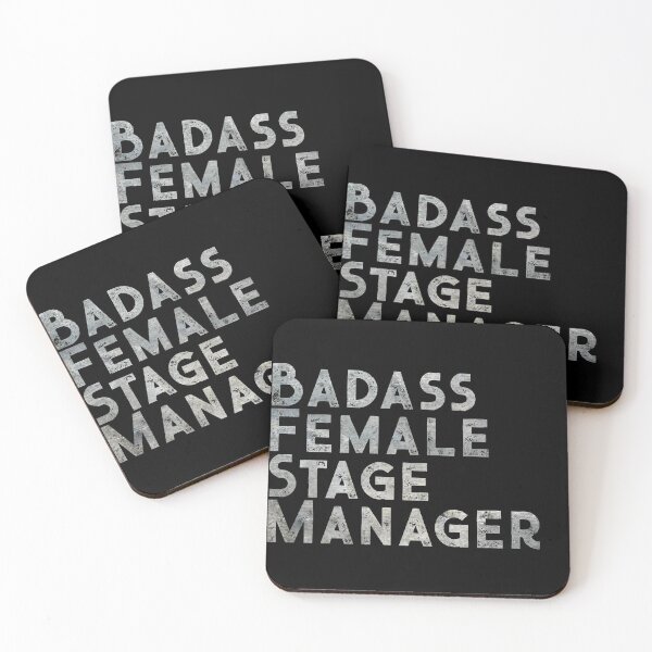 Item preview, Badass Female Stage Manager designed and sold by Theatre Thoughts.