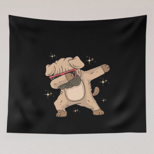 Item preview, Dabbing Pug For Dog Owners And Pug Lover designed and sold by AxzoGerman.