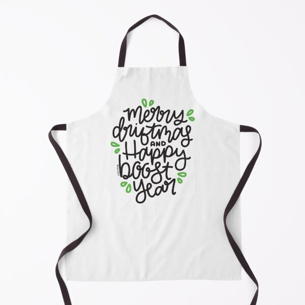 Item preview, Merry Driftmas And Happy Boost Year - Green Leaves designed and sold by TswizzleEG.