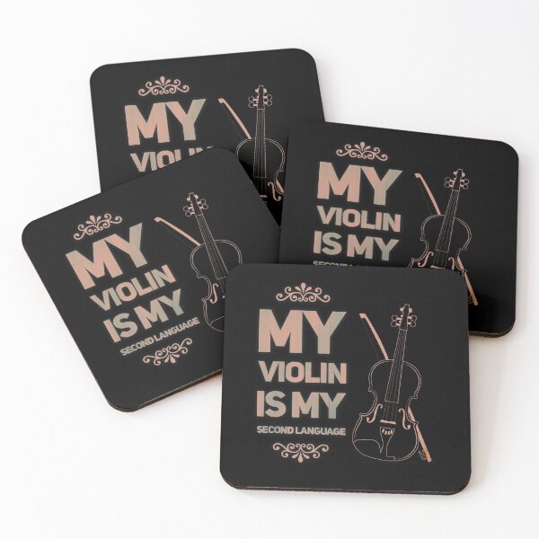 Item preview, Violin is my second language designed and sold by mwebba2005.