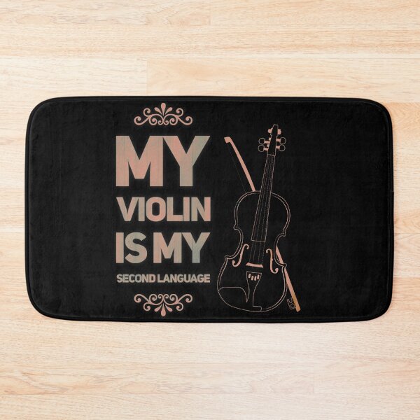 Item preview, Violin is my second language designed and sold by mwebba2005.