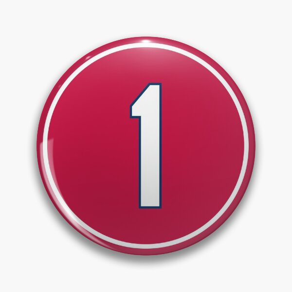 Item preview, Ozzie Smith #1 Jersey Number designed and sold by StickBall.