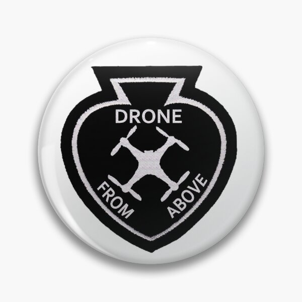 Item preview, Drone From Above Vintage Style Patch designed and sold by drquest.