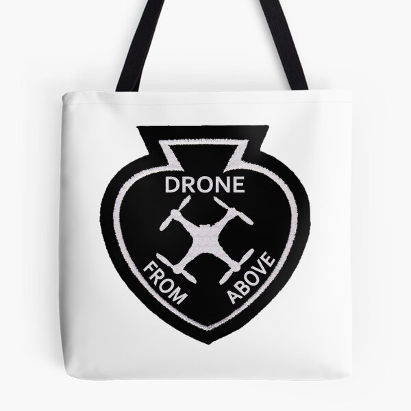 Item preview, Drone From Above Vintage Style Patch designed and sold by drquest.