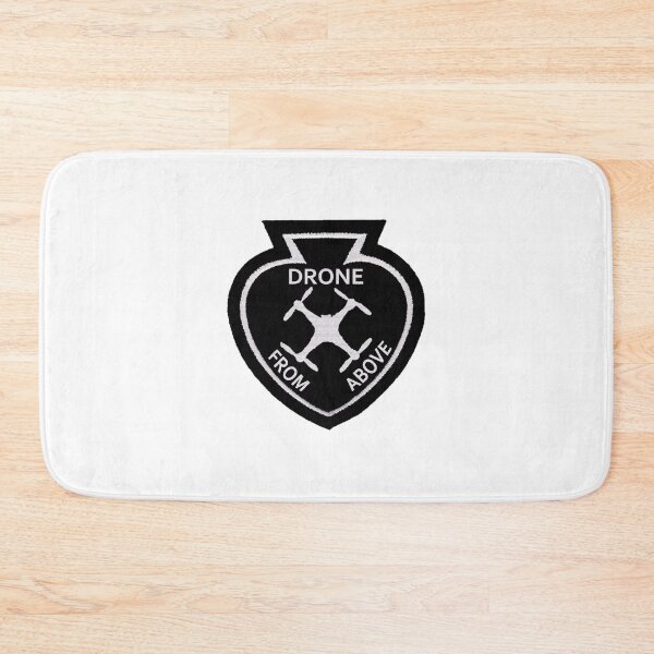Item preview, Drone From Above Vintage Style Patch designed and sold by drquest.