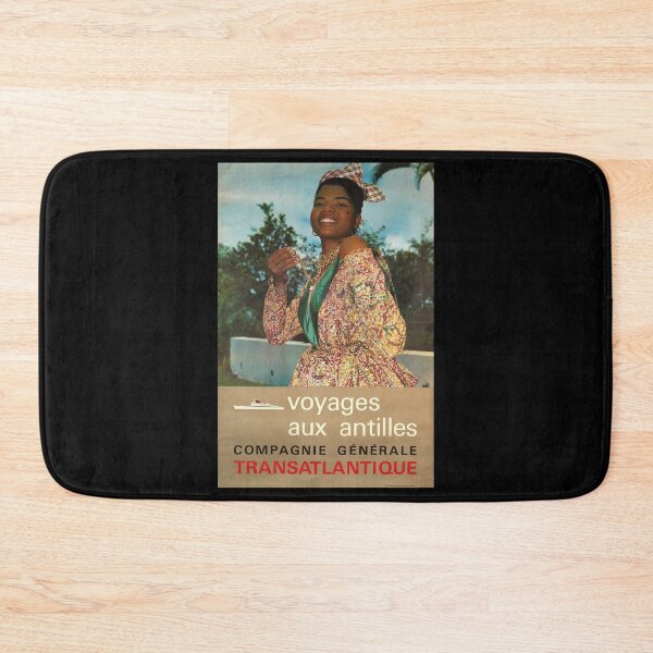 Item preview, retro classic voyages aux antille poster designed and sold by CorasPosters.