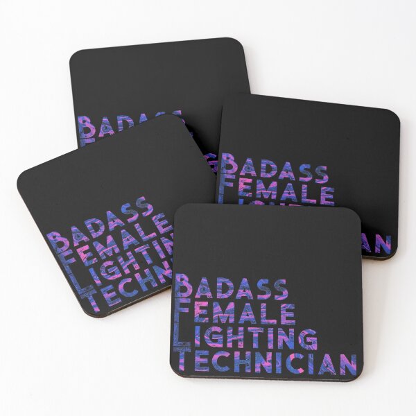 Item preview, Badass Female Lighting Technician designed and sold by Theatre Thoughts.