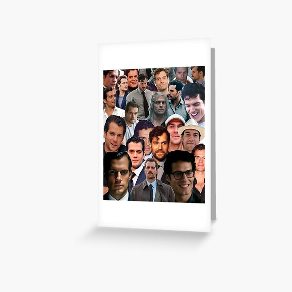 Collage de fotos de Henry Cavill Tarjetas de felicitación