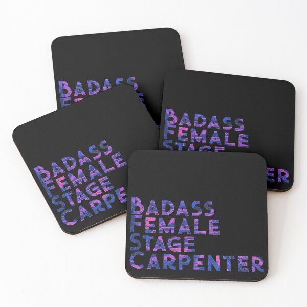 Item preview, Badass Female Stage Carpenter designed and sold by Theatre Thoughts.