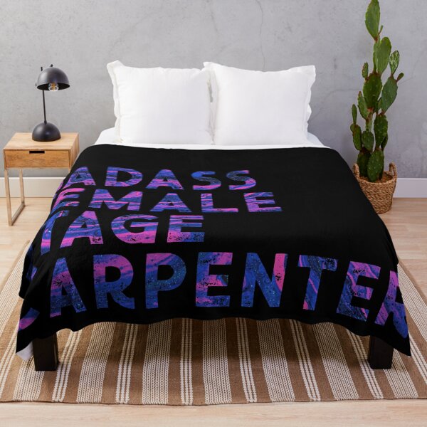Item preview, Badass Female Stage Carpenter designed and sold by Theatre Thoughts.