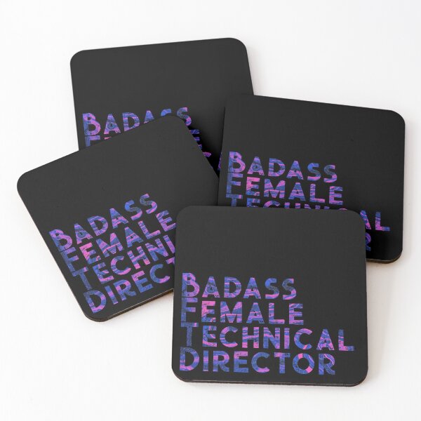 Item preview, Badass Female Technical Director designed and sold by Theatre Thoughts.
