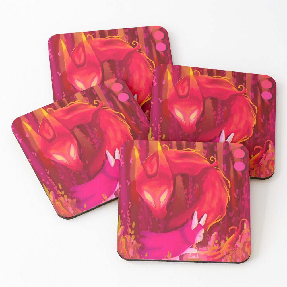 Item preview, Coasters (Set of 4) designed and sold by Jacuwulyn.