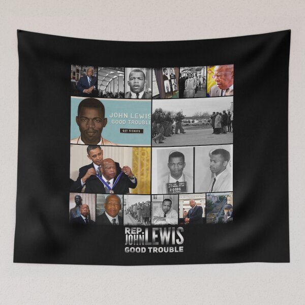 Item preview, Rep. John Lewis - iconic civil rights activist designed and sold by mwebba2005.