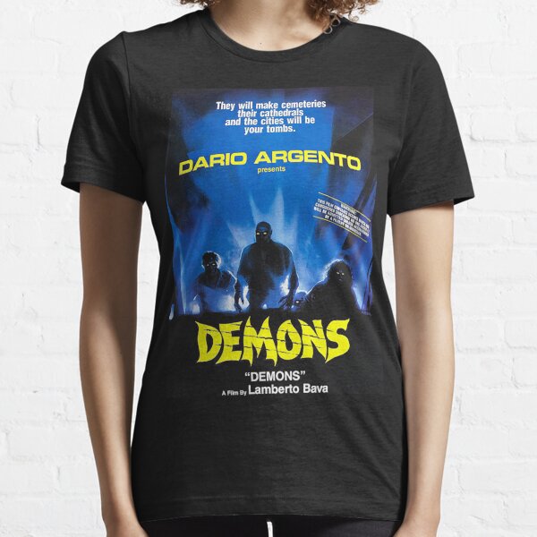 Demons Black T Shirt Dario Argento
