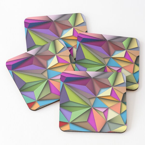 Item preview, GeoMetric Pattern 3D Space designed and sold by Warrior Veteran Clothing.
