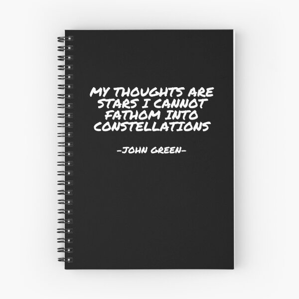 Item preview, John Green - My thoughts are stars I cannot fathom into constellations designed and sold by appleofyoureye.