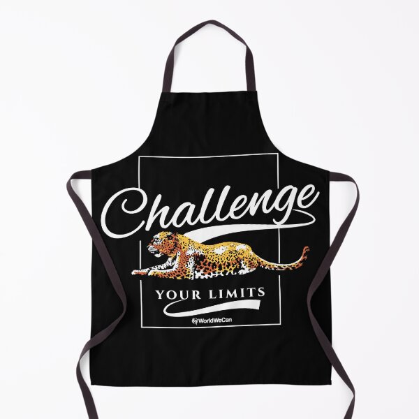 Item preview, Challenge Your Limits Leopard | Motivational Empowering Exclusive Art designed and sold by WorldWeCan.