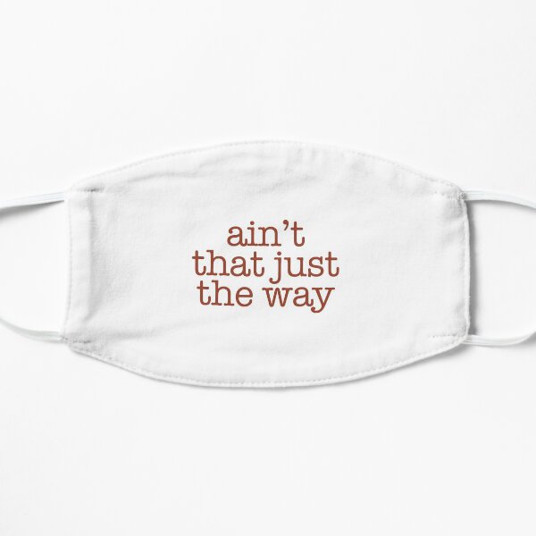 Over the Garden Wall Quote Flat Mask