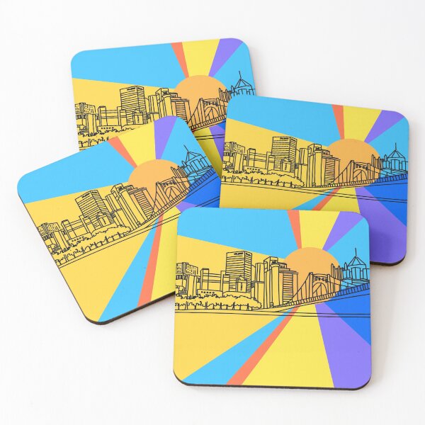 Item preview, Pittsburgh Skyline designed and sold by gracie-doodles.