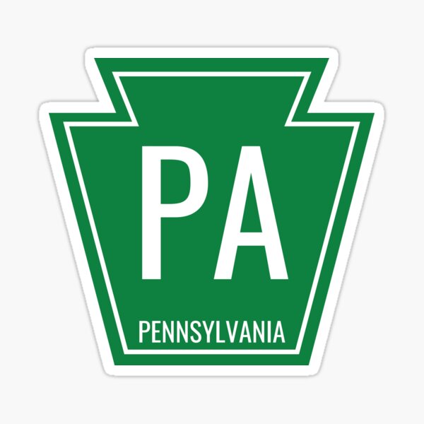 Pennsylvania Keystone Sticker