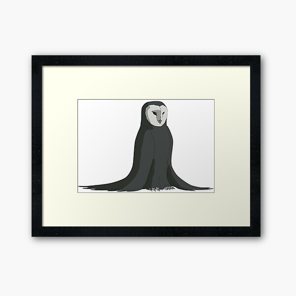 Avatar S Wan Shi Tong Library Logo Blue Framed Art Print By Dersee Redbubble