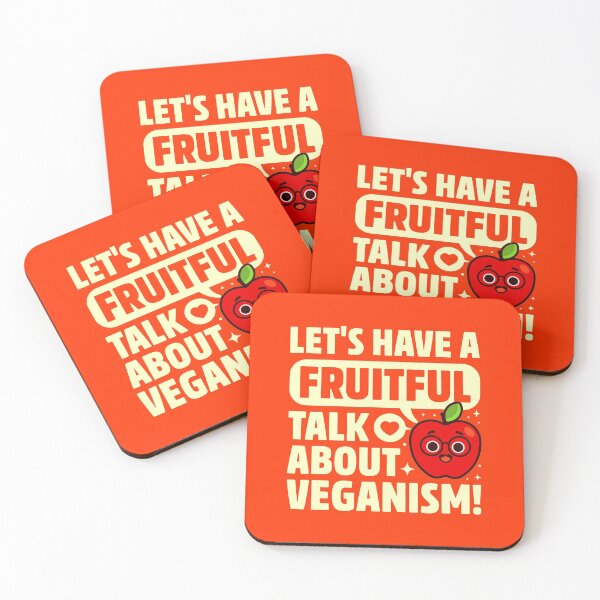 Item preview, Fruitful Talk About Veganism - Fruit Pun - Cute Apple designed and sold by Gudland.