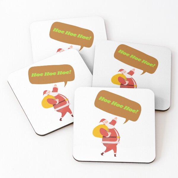 Item preview, Hoe Hoe Hoe! Merry Christmas designed and sold by flying-flamingo.