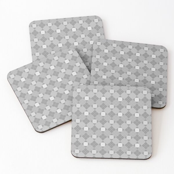 Item preview, Gray Geometric Tartan designed and sold by Sharon Schwalbe.