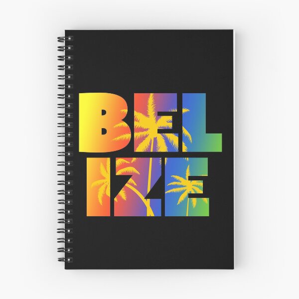 Item preview, Belize Vacation Souvenir Tropical Rainbow Palm Trees designed and sold by Delightfully Cynical.