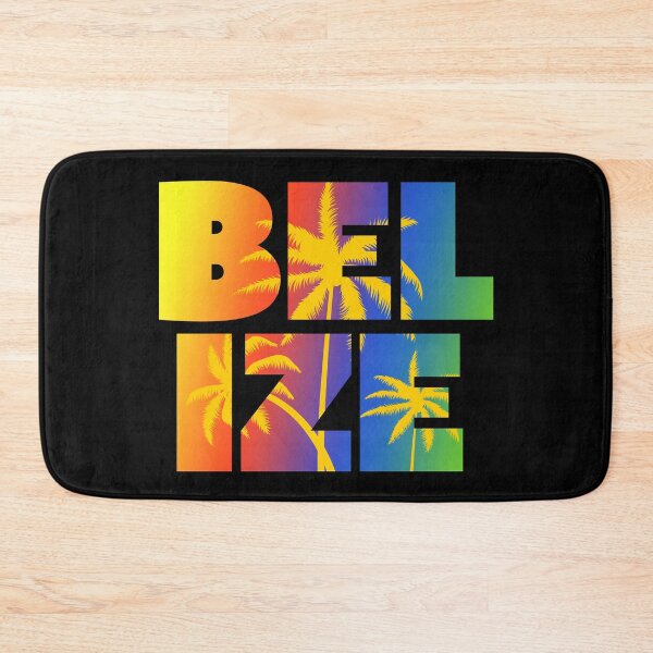 Item preview, Belize Vacation Souvenir Tropical Rainbow Palm Trees designed and sold by Delightfully Cynical.