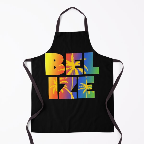 Item preview, Belize Vacation Souvenir Tropical Rainbow Palm Trees designed and sold by Delightfully Cynical.