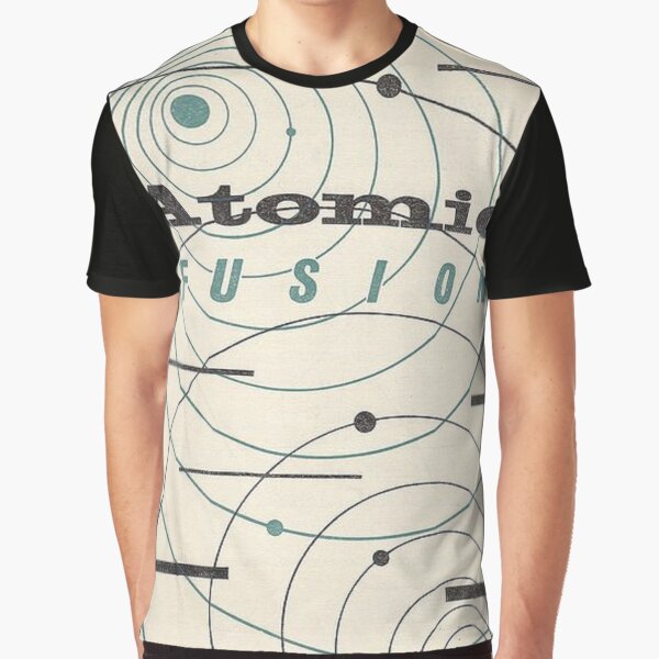 Atomic Fusion: Cold War Design Graphic T-Shirt