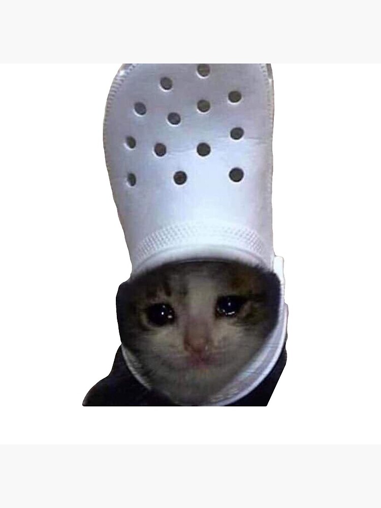 Sad Cat Croc | Pin