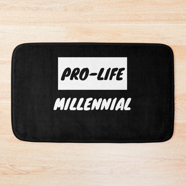 Aperçu de l'œuvre Pro-Life Millennial créée et vendue par fireproofblaze.