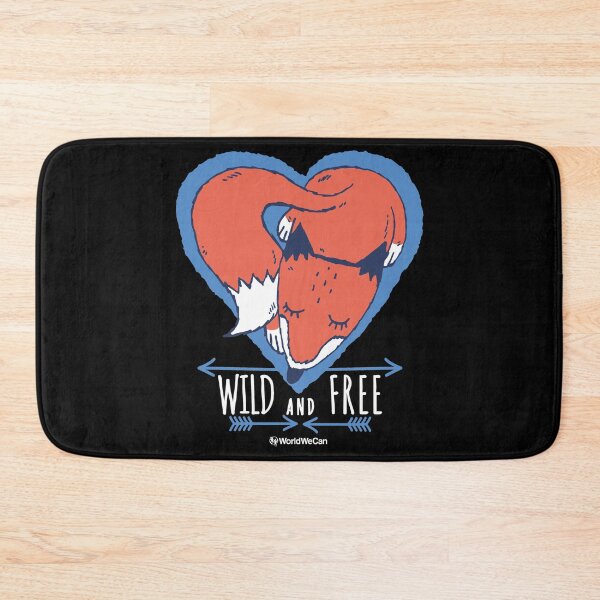 Item preview, Wild & Free | Inspiring Motivational Love Fox designed and sold by WorldWeCan.