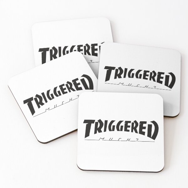 Item preview, Triggered Much? (black) designed and sold by MajesticEyesore.