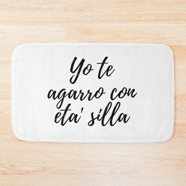 Item preview, Yo te agarro con eta silla - Dominican slang designed and sold by gloriasd14.