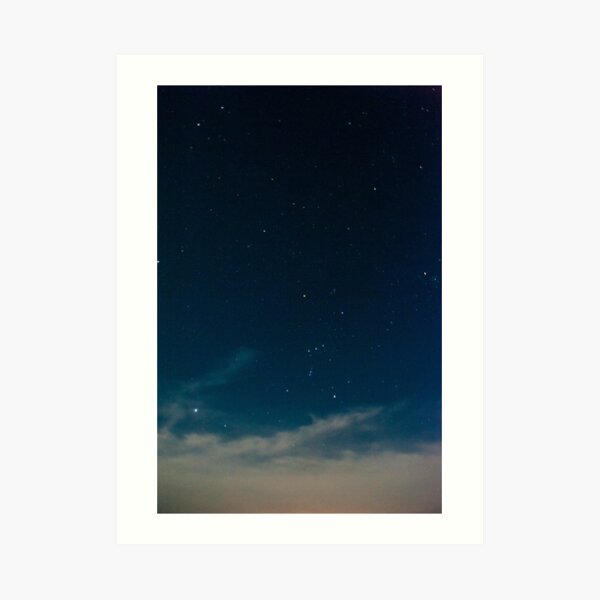 Orion's Belt Art Print