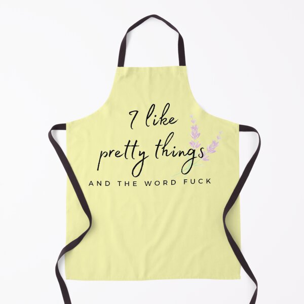 Item preview, I Like Pretty Things and The Word Fuck designed and sold by piastrelli.