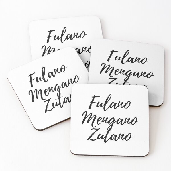 Item preview, Fulano, mengano y zutano - Dominican slang designed and sold by gloriasd14.