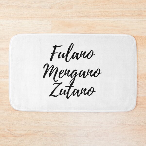 Item preview, Fulano, mengano y zutano - Dominican slang designed and sold by gloriasd14.