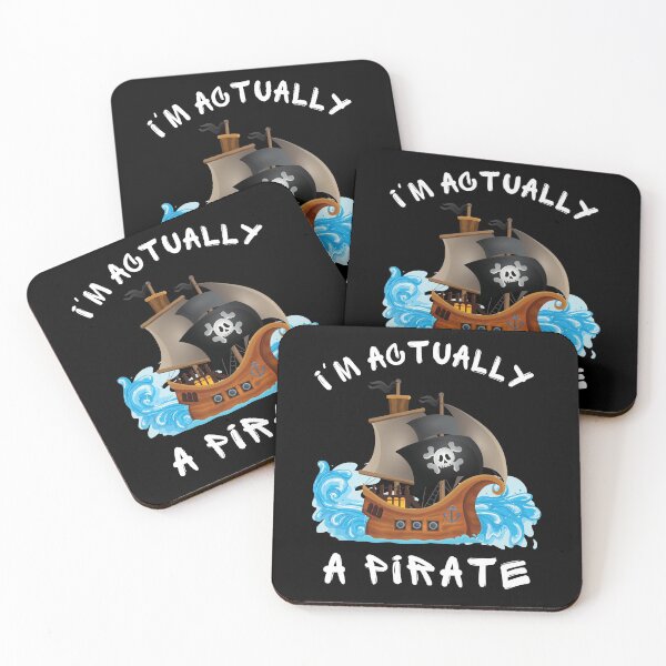 Item preview, I am Actually A Pirate, funny gift for Pirate lovers designed and sold by AmazingEcraft.