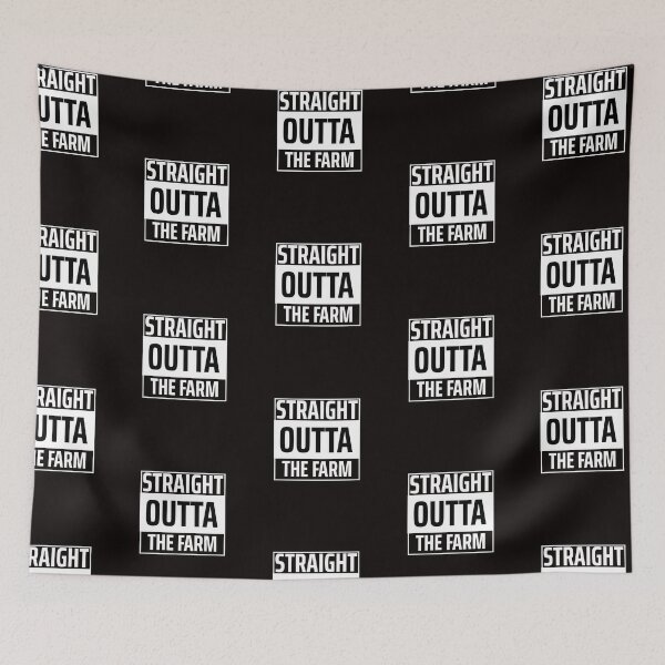 Item preview, Straight Outta The Farm designed and sold by Coolshirts262.