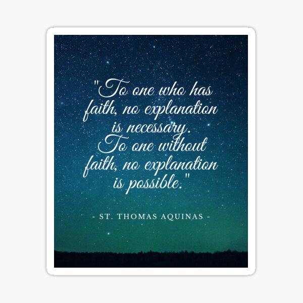 Item preview, Thomas Aquinas on Faith designed and sold by yctO.